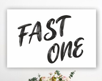 Fast One Birthday Backdrop Decor, Fast One Birthday Banner, Race Car Theme, Fast One