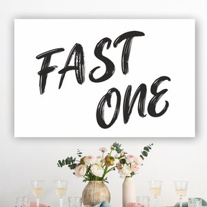 Fast One Birthday Backdrop Decor, Fast One Birthday Banner, Race Car Theme, Fast One
