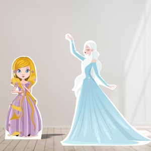 Découpes de personnages, découpes d'accessoires de fête, décor de fête d'anniversaire, découpes grandeur nature, grand décor
