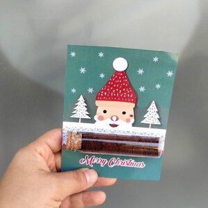 Weihnachten heiße Schokolade Gastgeschenke, heiße Schokolade Gastgeschenke, heißer Kakao für Geschenk, heiße Kakao-Röhren