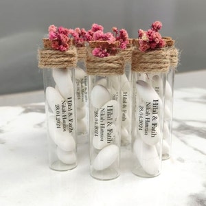 Wedding Almond Candy Glass Jar Favors, Wedding Gift Chocolate Almond, Wedding Favors For Guests
