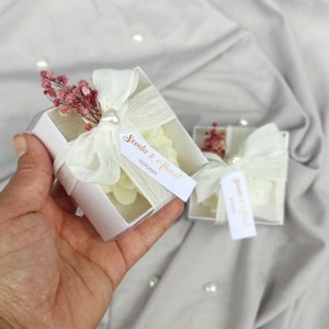 Personalized Lotus Flower Candle Wedding Favors, Lotus Candle Wedding ...