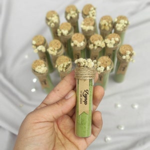 Custom Henna Favors, Henna Night for Guest, Henna Party Gift, Henna Night Favors,  Glass Tube