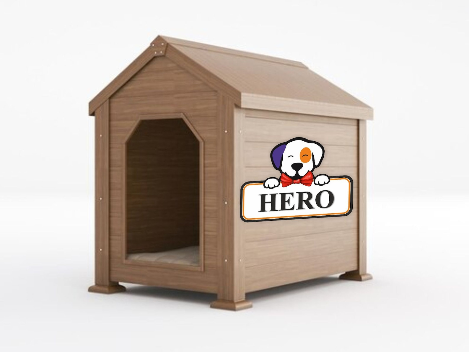 Dog House Name Sign Kennel Name Plate Dog Name Plate Puppy Etsy