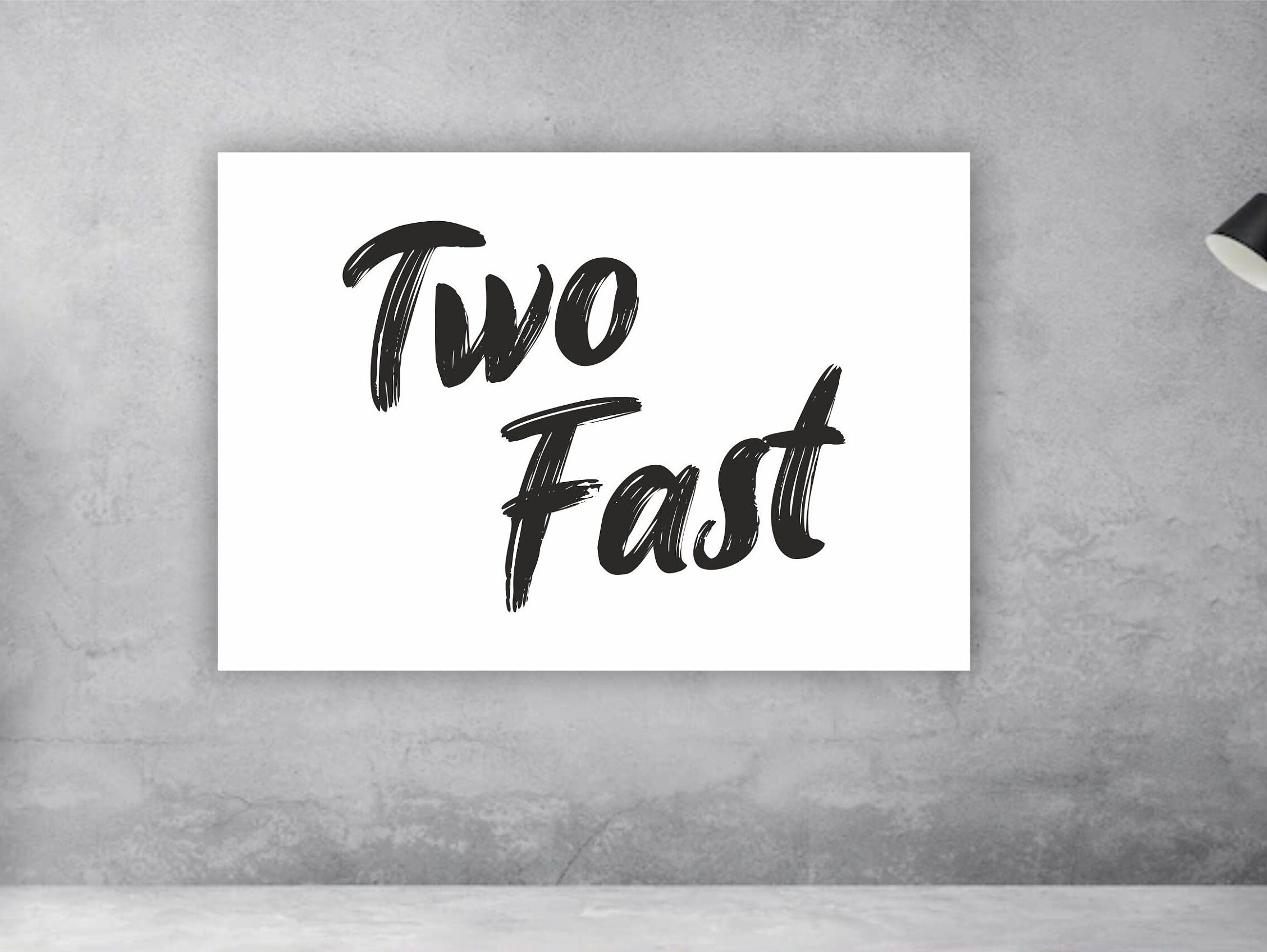Two Fast Border Two Fast Birthday Backdrop Banner, Race Car Birthday Banner, Two Fast ...