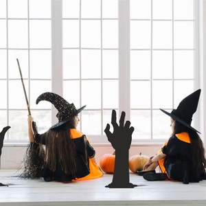 Zombie Hands Prop, Décor de fête d’Halloween, Panneau d’Halloween, Accessoires d’Halloween
