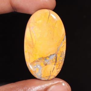 Natural Maligano Jasper Oval Shape Cabochon Loose Gemstone For Making Jewelry 53.40 Ct 42X25X5 MM AA-6318