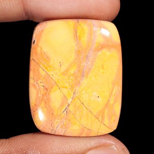 Natural Maligano Jasper Radiant Shape Cabochon Loose Gemstone For Making Jewelry 59.75 Ct 32X26X7 MM AA-6298