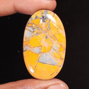 Natural Maligano Jasper Oval Shape Cabochon Loose Gemstone For Making Jewelry 66.40 Ct 44X27X6 MM AA-6308