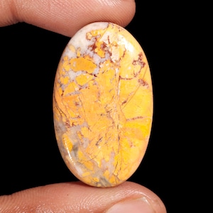 Natural Maligano Jasper Oval Shape Cabochon Loose Gemstone For Making Jewelry 43.00 Ct 36X21X6 MM AA-6300