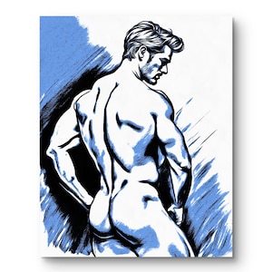 Gay Male Art Print | Limited Edition | #1033