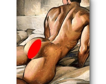 Gay Male Art Print | Limited Edition | #536