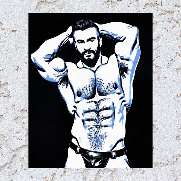 Gay Male Art Print | Limited Edition | #514