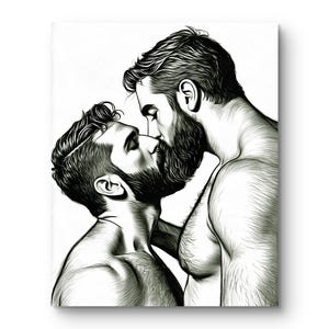 Gay Male Art Print | Limited Edition | #911