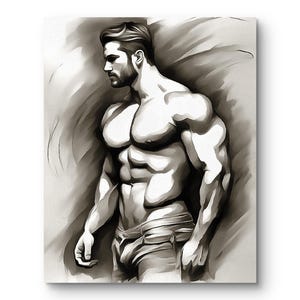 Gay Male Art Print | Limited Edition | #1018