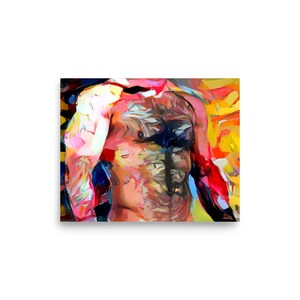 Male Erotic Art Gay Male Art Homoerotic Art Erotic Art Print Male Art