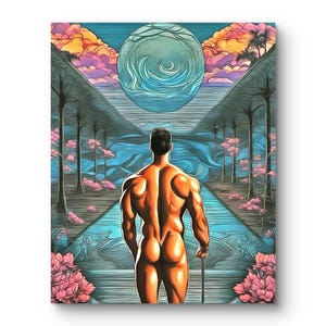 Gay Male Art Print | Limited Edition | #896