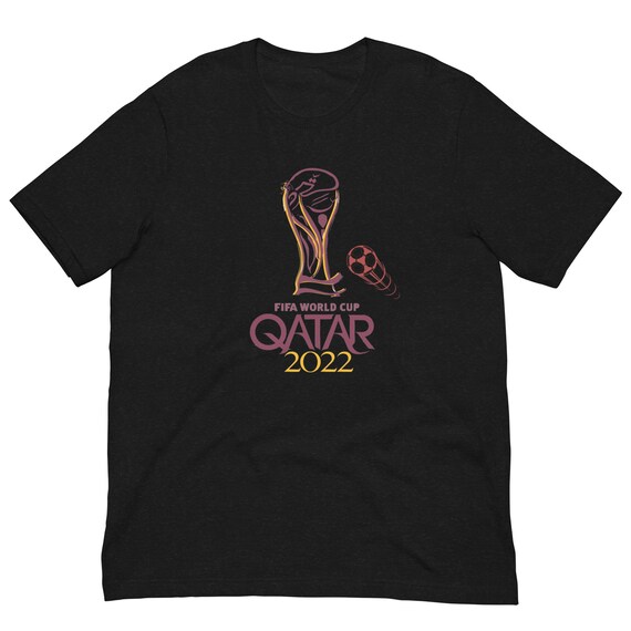 Qatar World Cup 2022 Tshirt Official World Cup 2022 Etsy