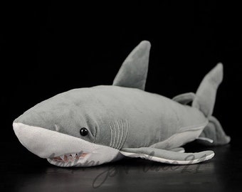 16 Inch Weighted Great White Shark