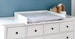 I Love My Kid changing attachment suitable for 160 cm wide Hemnes chest of drawers white 