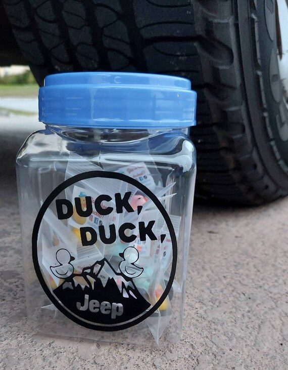 Jeep Ducks//duck Duck Jeep Ducks With Tags//ducking Bucket// | Etsy