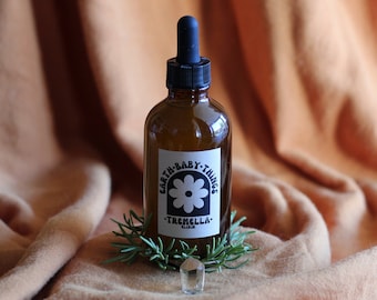 tremella elixir | beauty hydration glow - triple extraction mushroom tincture 4oz