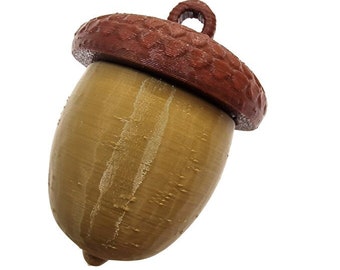 Geocache hiding place: acorn 2.5 cm / container, geocaching cone, nano cache