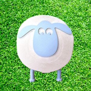 Toilet Paper Holder Sheep (light blue) / Toilet Paper Toilet Roll Holder WC