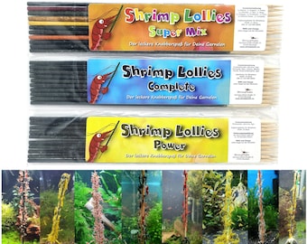 Shrimp Lollies Top Seller Set / 31 Lollies / Complete Super Mix Power Shrimp