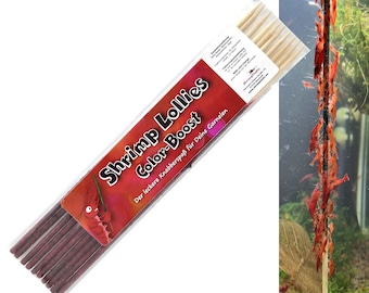 Shrimp Lollies Color Boost (10 pieces) / Shrimp Lollies Food Sticks Food Shrimp Lollies