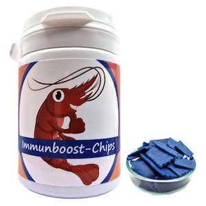 22,83EUR/100g -&gt; Shrimp Chips Immunboost / 35g / Food for shrimps, invertebrates