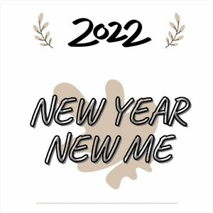 2022 Minimalist Printable Journal