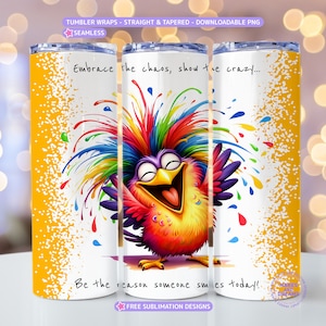 Sarkastisk omslagspapper Png Fåglar Rolig Sublimeringsdesign, 20oz smal Tumbler Wrap, Djur Humoristiskt Ordspråk Sassy Citat png Bästa vänner tumbler