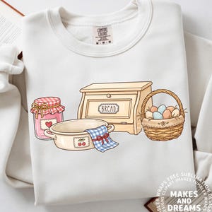 Grandmacore png, Vintage inspired sublimation design 90s inspired Grandma core png Thrifted decor Granny sweater Digital download Dtf Design bild 3