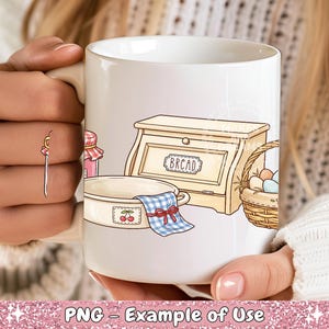 Grandmacore png, Vintage inspired sublimation design 90s inspired Grandma core png Thrifted decor Granny sweater Digital download Dtf Design bild 8