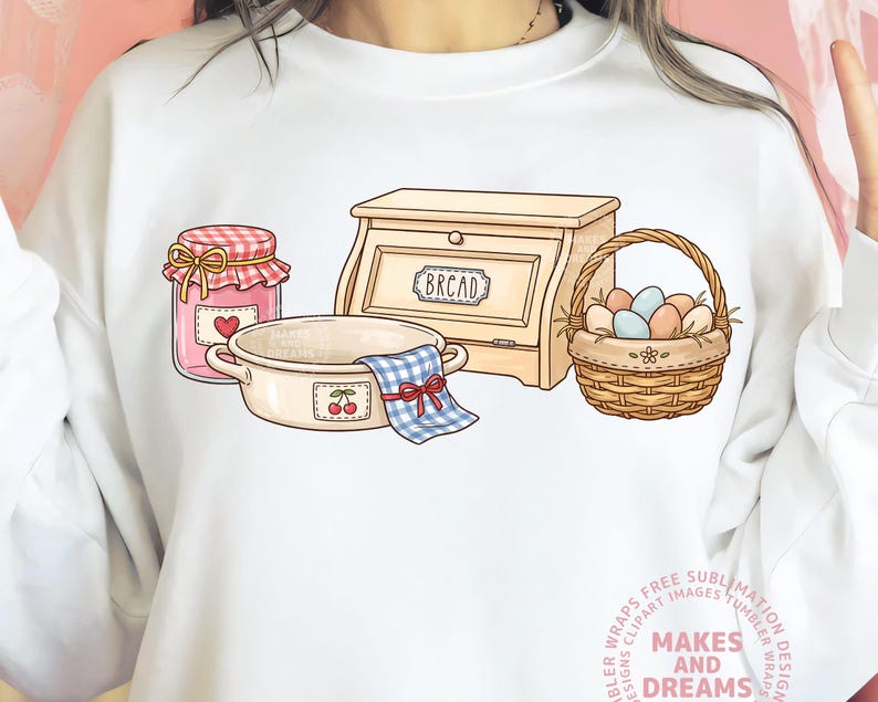Grandmacore png, Vintage inspired sublimation design 90s inspired Grandma core png Thrifted decor Granny sweater Digital download Dtf Design bild 1