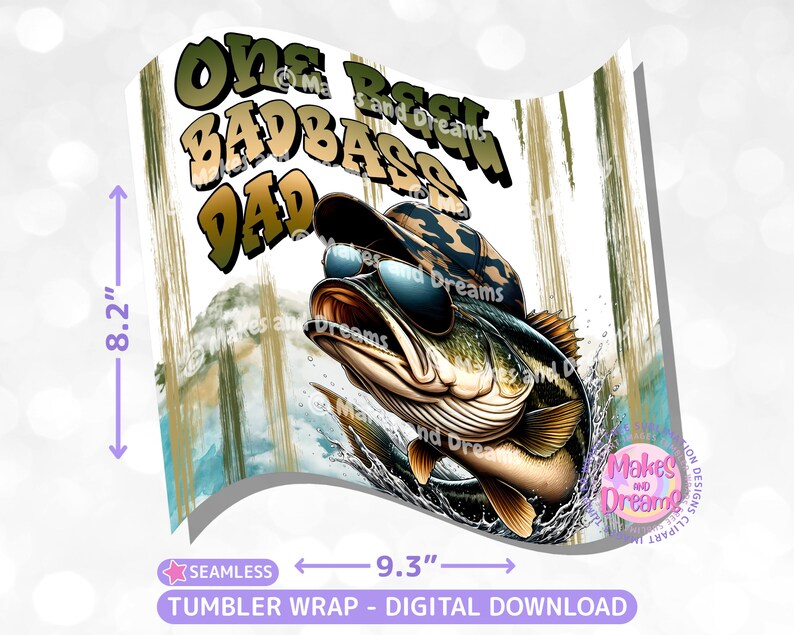 Fishing Tumbler Wrap Dad Funny Png 20oz Skinny Tumbler Seamless ...