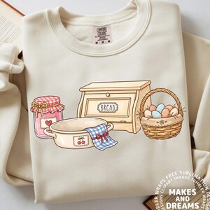 Grandmacore png, Vintage inspired sublimation design 90s inspired Grandma core png Thrifted decor Granny sweater Digital download Dtf Design bild 5