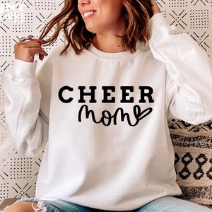 Cheer Mom SVG PNG, Cheerleader Svg, Sports Mom SVG, Cheer Shirt Svg, Svg File For Cricut, Sublimation, Mom Life, Cut File