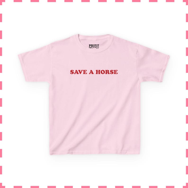 Save A Horse Baby Tee, Rodeo Cowgirl Shirt, Cowboy Tee, Horse Lover Gift, Western Shirt, Funny Western shirt, Country Gift For Her Light Pink