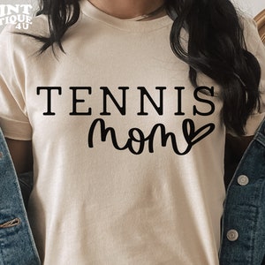 Tennis Mom SVG File Instant Download, Tennis Mom Cut File for Cricut, Tennis Life svg, Mom svg, Sports Mom SVG, Tennis Mom Shirt SVG