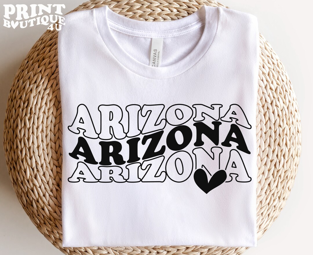 Arizona SVG PNG PDF, Love Arizona Svg, Arizona Shirt Svg, Shirt Cricut ...