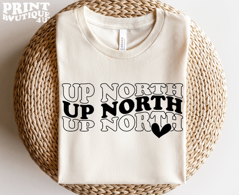 Up North SVG File Instant Download Camping Svg Minnesota Etsy