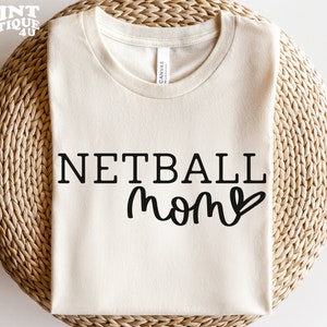 Netball SVG, Netball mamá SVG, archivo Cricut, mamá svg, silueta de netball, netball fan svg, regalo de madre, deportes mamá svg png