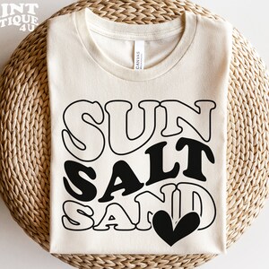 Sun Salt Sand SVG PNG PDF, Summer Svg, Vacation Svg, Summer Vacation Svg, Beach Svg, Spring Break Svg, Beach Vibes Svg, Tropical Svg