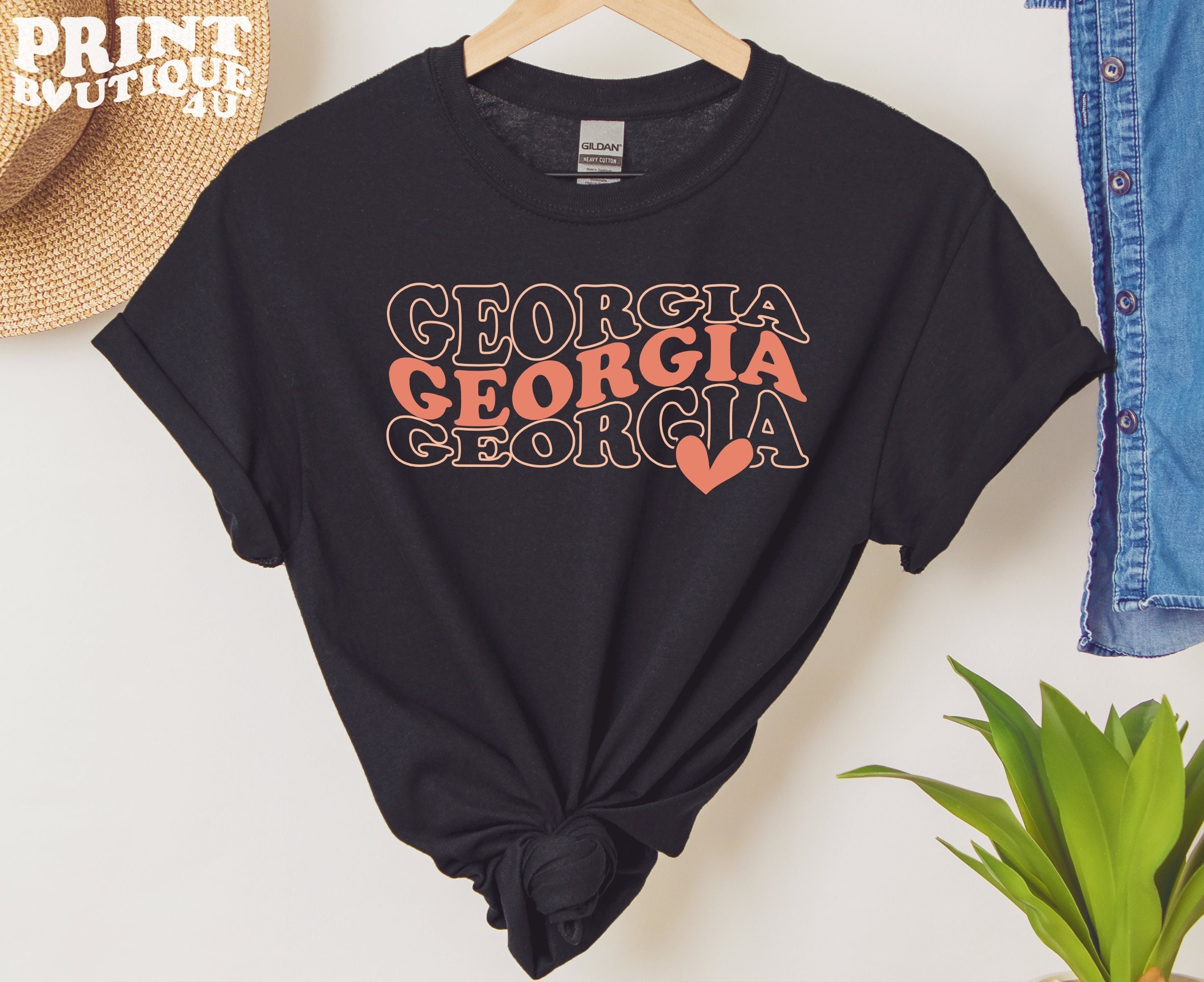 Georgia SVG PNG PDF Love Georgia Svg Georgia Shirt Svg - Etsy
