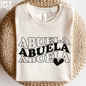 Sorpresa Vas a Ser Abuela Svg Baby Announcement Svg in Spanish