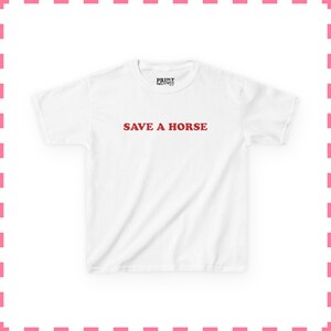 Save A Horse Baby Tee, Rodeo Cowgirl Shirt, Cowboy Tee, Horse Lover Gift, Western Shirt, Funny Western shirt, Country Gift For Her image 2