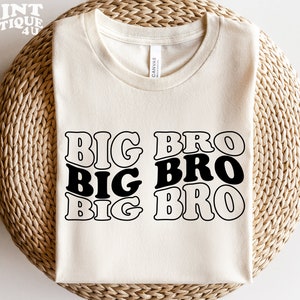 Big Bro SVG PNG PDF, Big Brother geschnitten Datei, Baby Ankündigung Zeichen, Geschwister Zeichen, Geschwister Zeichen, Geschwister Zeichen, Familie Zeichen. Digital Download, Big Bro Shirt Cricut
