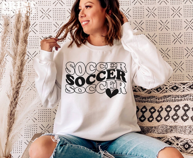 Soccer SVG, PNG PDF, Love Soccer Svg, Soccer Heart Svg, Cricut Files, Soccer Svg, Soccer Shirt Svg, Sublimation, Svg Shirt For Girls image 3